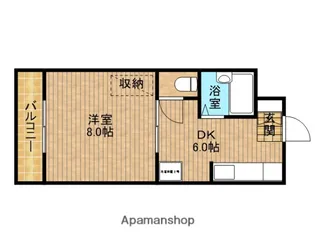 ベルハイツⅢ【3階】の間取り