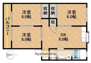 ロリヴィエⅠ【201号室】の間取り
