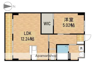 PIVOTマンション広沢【4階】の間取り