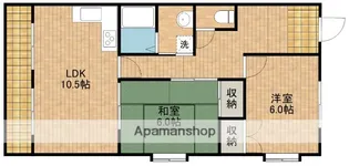 シャルム大蒲【2階】の間取り