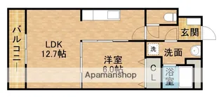 SKY【4階】の間取り