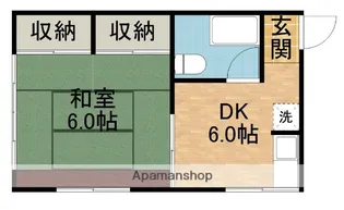 パールハイツ【3階】の間取り