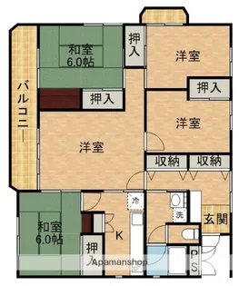 メゾン・ド・ルミエール【3階】の間取り