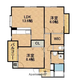 アプローズマンション【3階】の間取り