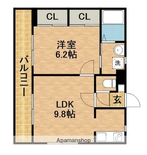 ビアン・カリテ【2階】の間取り