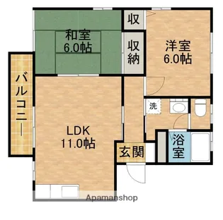 ディアス本郷【2階】の間取り