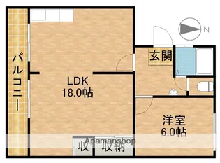 ヴィータ・コリーナ【1階】の間取り