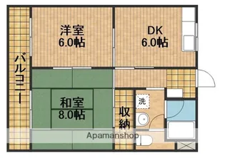 RAFFINE泉【305号室】の間取り
