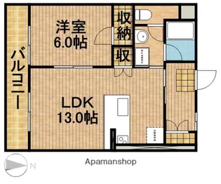 ハイツプリムローズ【3階】の間取り