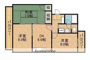 アドラシオン【1階】の間取り