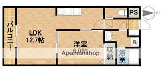 CRYSTAL PALACE【4階】の間取り