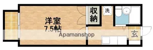 ヴェラハ菊川【2階】の間取り
