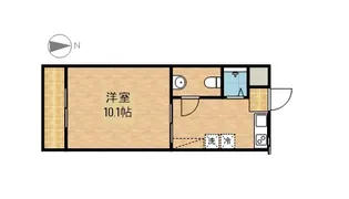 キャステルパル【2階】の間取り