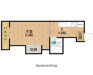 カーサ・ナカジマ【205号室】の間取り