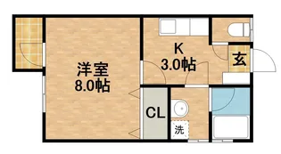 半田ビレッジ7号棟【1階】の間取り