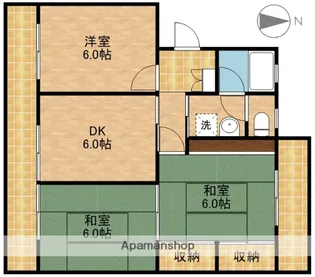 サンフラワーⅢ【4階】の間取り