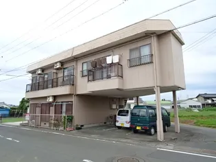 花川コーポ【1階】の外観