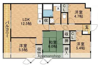 プリマベーラ【4階】の間取り
