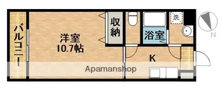 SUN CURCUMA【3階】の間取り