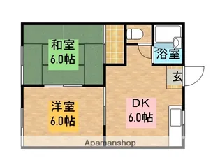 フォーブルルネサンスⅡ【1階】の間取り