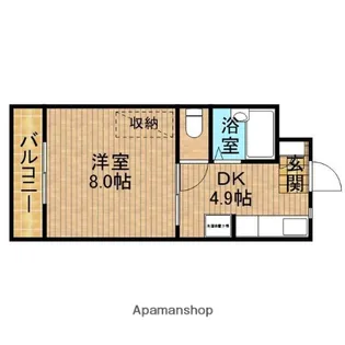 ボーネンK【2階】の間取り