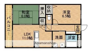 フェリス南平【303号室】の間取り