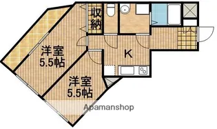 ティアラ植松【3階】の間取り