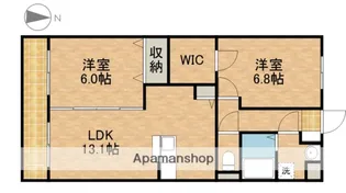 グランストーク北島【3階】の間取り
