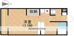 アポロミレニア【3階】の間取り