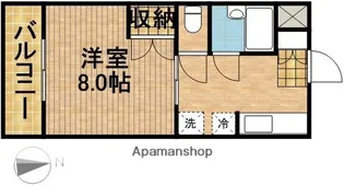 マンハイム伊藤Ⅰ【3階】の間取り