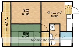 メゾンフジタ【3階】の間取り
