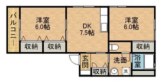 アンサンブル【101号室】の間取り
