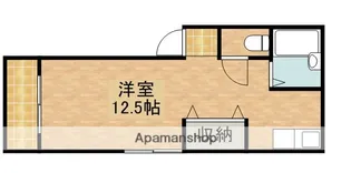 サンライズ弥栄【1階】の間取り