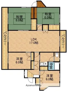 メゾン・ド・エスポワール【3階】の間取り