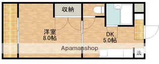 アイ&ユウ壱番館【1階】の間取り