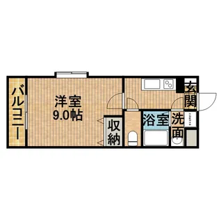 MYUⅡ【4階】の間取り