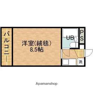 スカイプラザ焼津【3階】の間取り