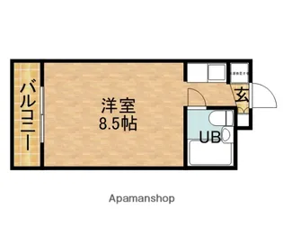 スカイプラザ焼津【5階】の間取り