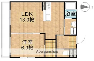 サザンパレス【302号室】の間取り