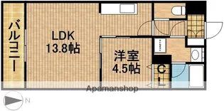 サザンタウンⅡ【2階】の間取り