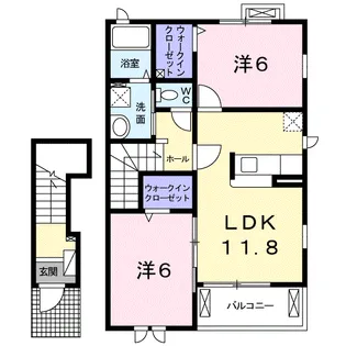 プリート【2階】の間取り