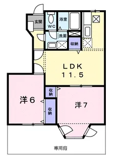 光洋B【1階】の間取り