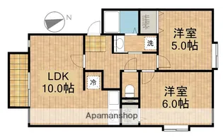 リヴェール【2階】の間取り