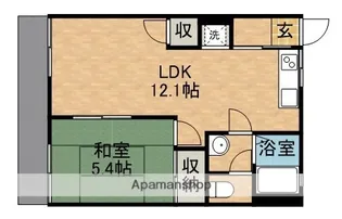 フォーブル吉田【1階】の間取り