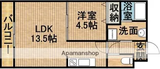 LOBELIA【4階】の間取り