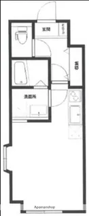 第二我心ヶ丘マンション【2階】の間取り