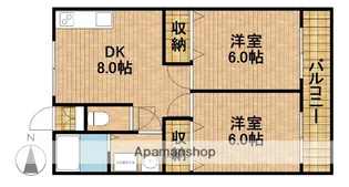 紫陽花Ⅰ【1階】の間取り