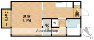 ディアス小松【1階】の間取り