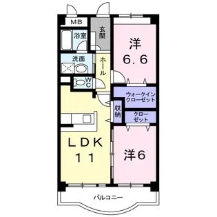 グラン・新星【3階】の間取り