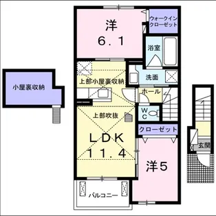 グレイス フォレスト【2階】の間取り